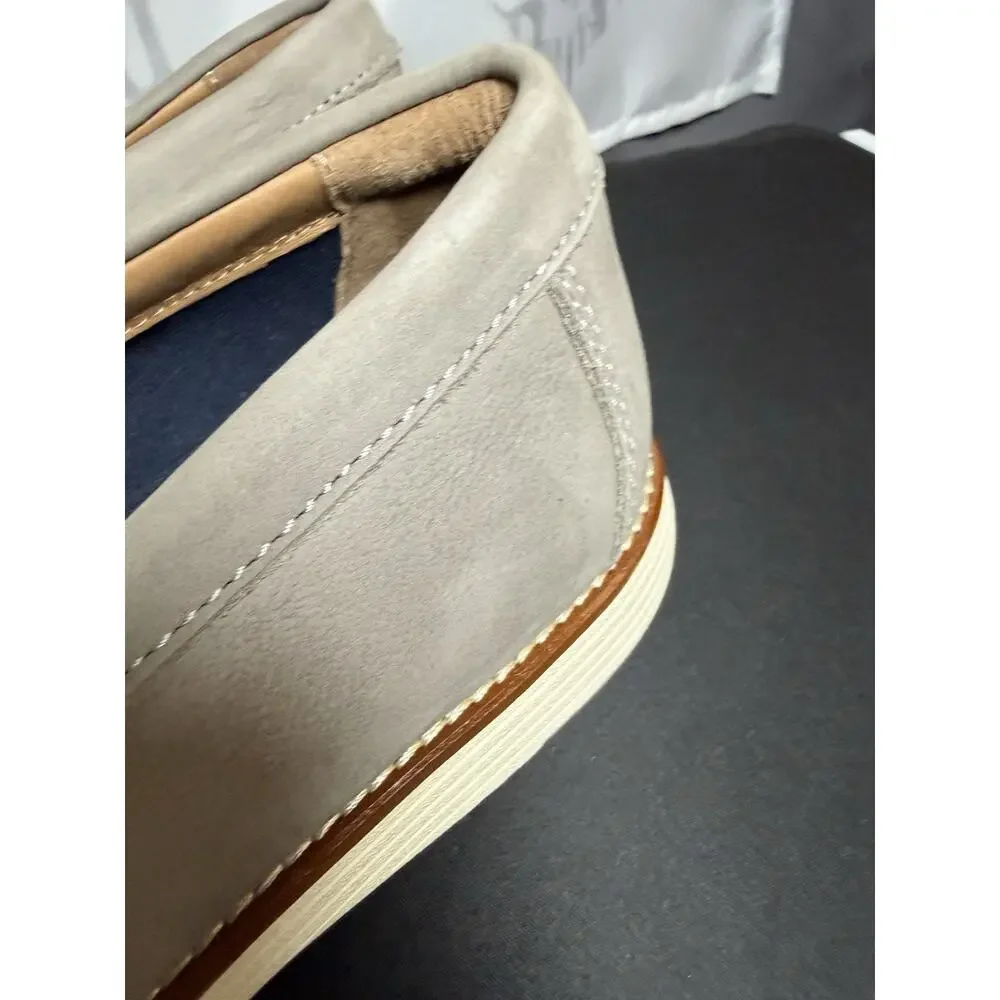 Johnston & Murphy Mens 8M Upon Loafers Gray True Foam